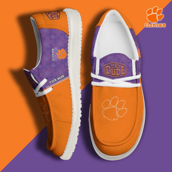 Tubopro Clemson Tigers Personalized Hey Dude Shoes For Men And Women