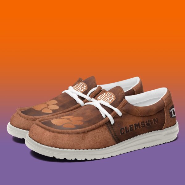 Tubopro Clemson Tigers Personalized Hey Dude Shoes For Men And Women - Image 2