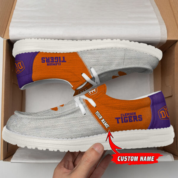 Tubopro Clemson Tigers Personalized Hey Dude Shoes For Men And Women - Image 2