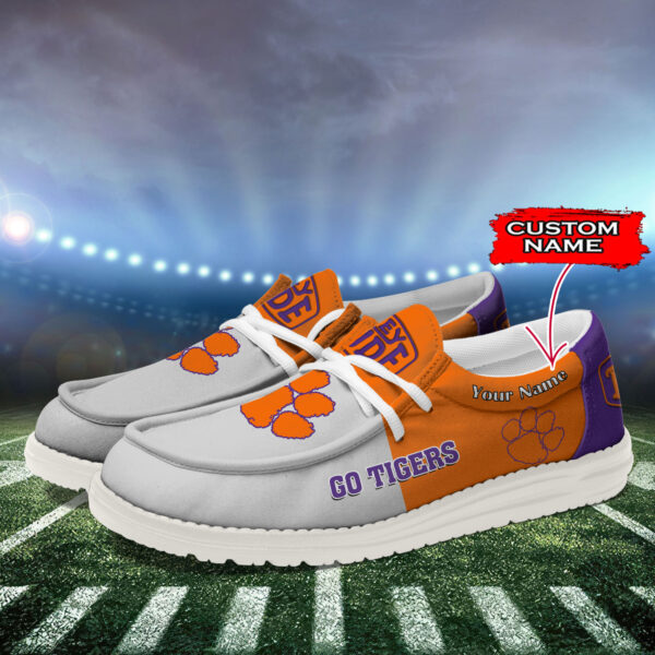 Tubopro Clemson Tigers Personalized Hey Dude Shoes For Men And Women - Image 3