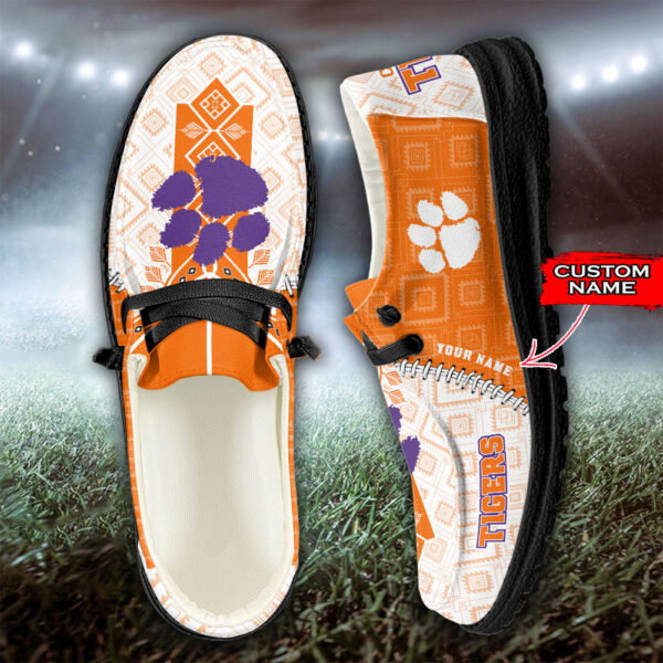 Tubopro Clemson Tigers Personalized Hey Dude Shoes For Men And Women - Image 3