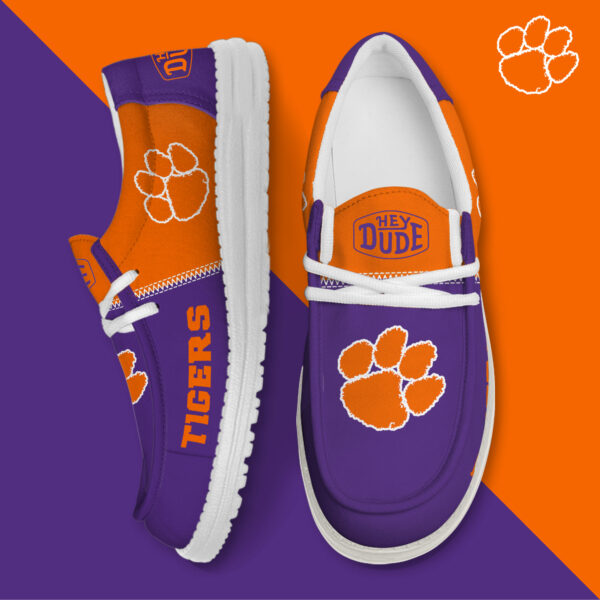 Tubopro Clemson Tigers Personalized Hey Dude Shoes For Men And Women