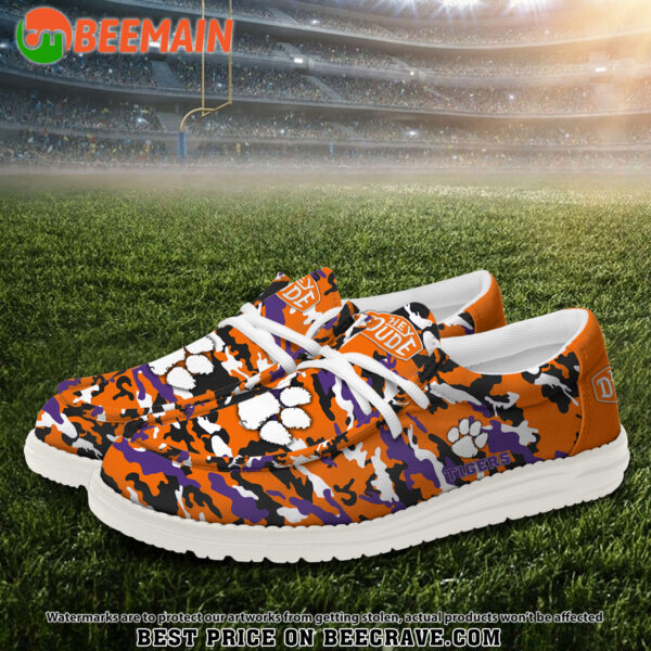 Tubopro Clemson Tigers Personalized Hey Dude Shoes For Men And Women - Image 2