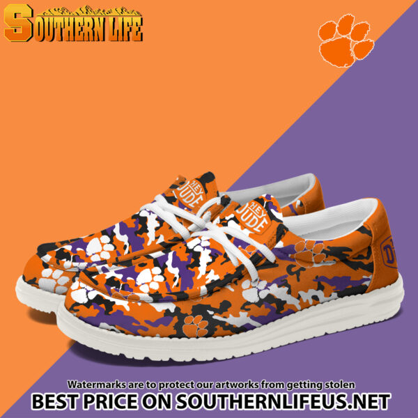 Tubopro Clemson Tigers Personalized Hey Dude Shoes For Men And Women - Image 2