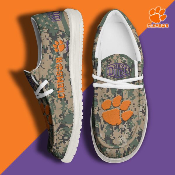 Tubopro Clemson Tigers Personalized Hey Dude Shoes For Men And Women