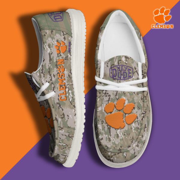 Tubopro Clemson Tigers Personalized Hey Dude Shoes For Men And Women