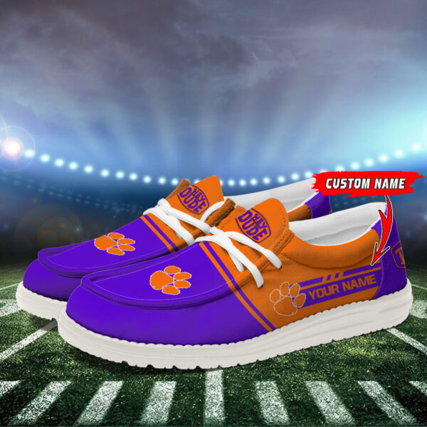 Tubopro Clemson Tigers Personalized Hey Dude Shoes For Men And Women - Image 3