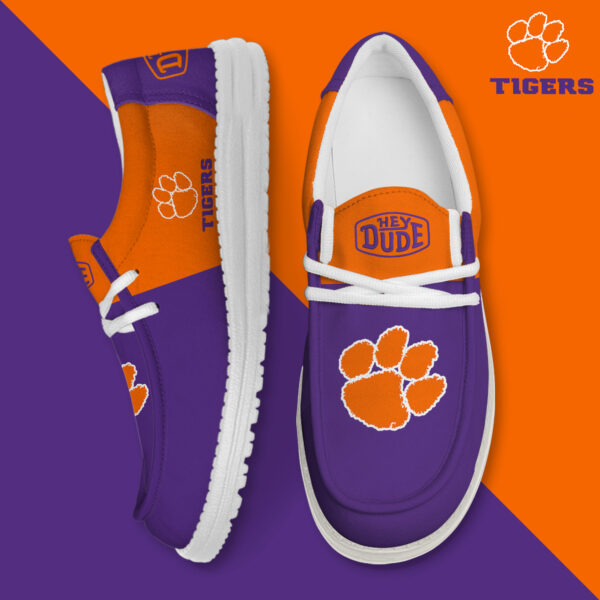 Tubopro Clemson Tigers Personalized Hey Dude Shoes For Men And Women