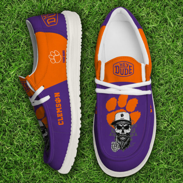 Tubopro Clemson Tigers Personalized Hey Dude Shoes For Men And Women