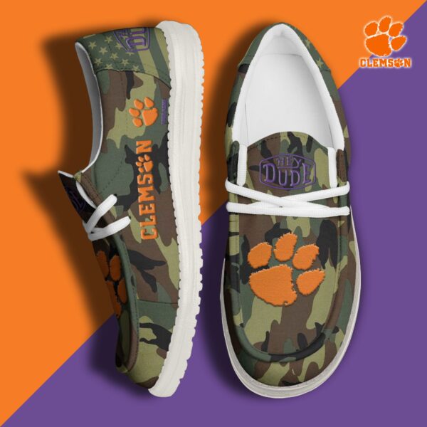 Tubopro Clemson Tigers Personalized Hey Dude Shoes For Men And Women
