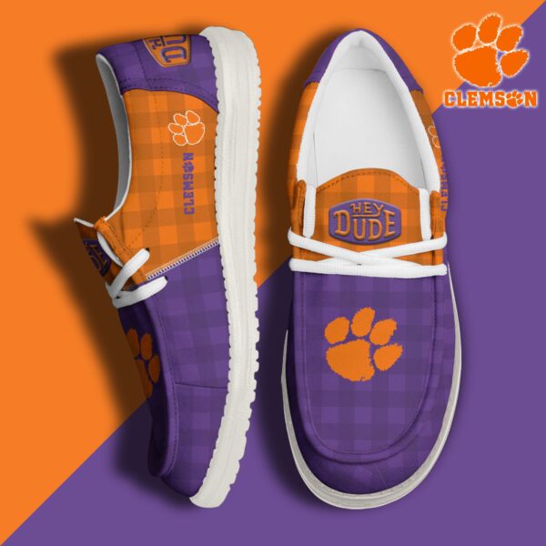 Tubopro Clemson Tigers Personalized Hey Dude Shoes For Men And Women