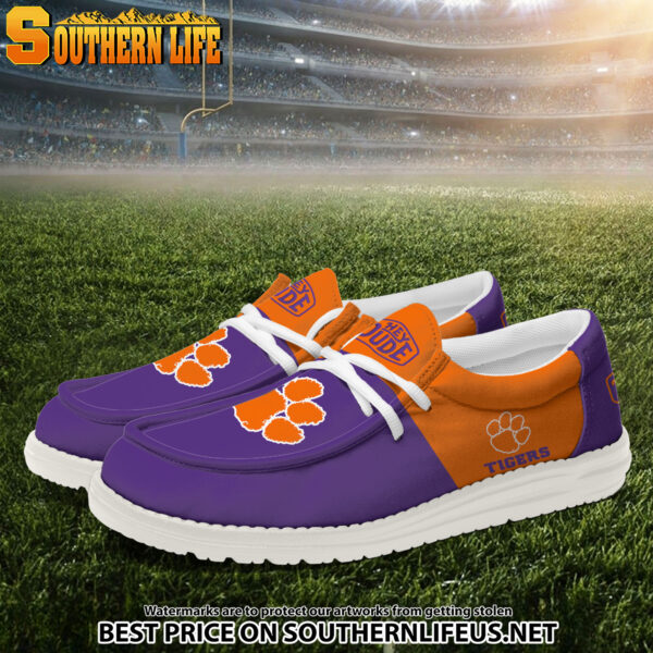Tubopro Clemson Tigers Personalized Hey Dude Shoes For Men And Women - Image 2