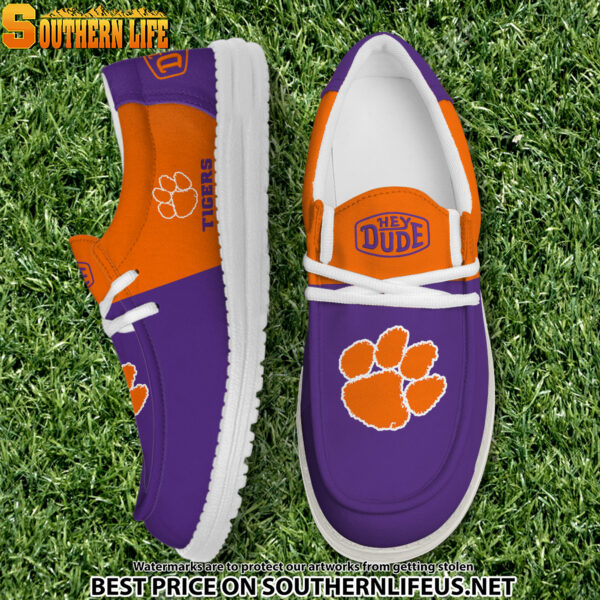 Tubopro Clemson Tigers Personalized Hey Dude Shoes For Men And Women