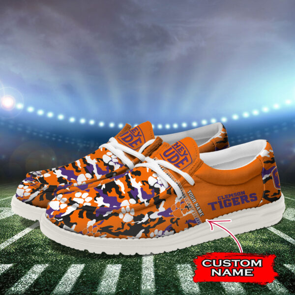 Tubopro Clemson Tigers Personalized Hey Dude Shoes For Men And Women - Image 3