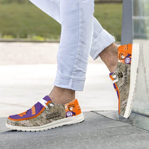 Tubopro Clemson Tigers Personalized Hey Dude Shoes For Men And Women - Image 4