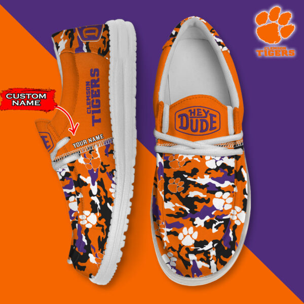 Tubopro Clemson Tigers Personalized Hey Dude Shoes For Men And Women