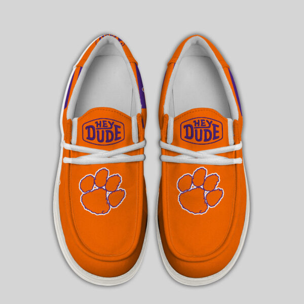 Tubopro Clemson Tigers Personalized Hey Dude Shoes For Men And Women - Image 4