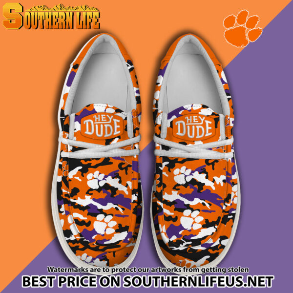 Tubopro Clemson Tigers Personalized Hey Dude Shoes For Men And Women