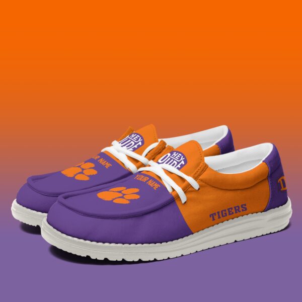 Tubopro Clemson Tigers Personalized Hey Dude Shoes For Men And Women - Image 3