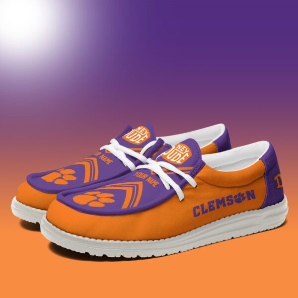Tubopro Clemson Tigers Personalized Hey Dude Shoes For Men And Women - Image 2