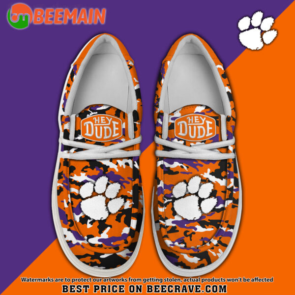 Tubopro Clemson Tigers Personalized Hey Dude Shoes For Men And Women