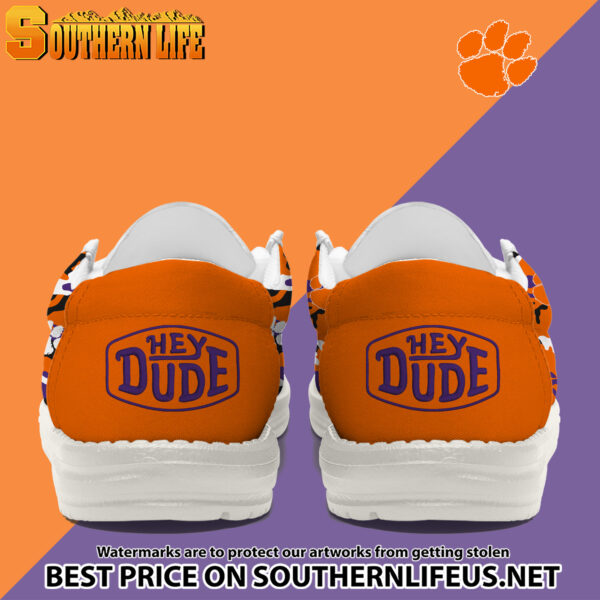Tubopro Clemson Tigers Personalized Hey Dude Shoes For Men And Women - Image 3