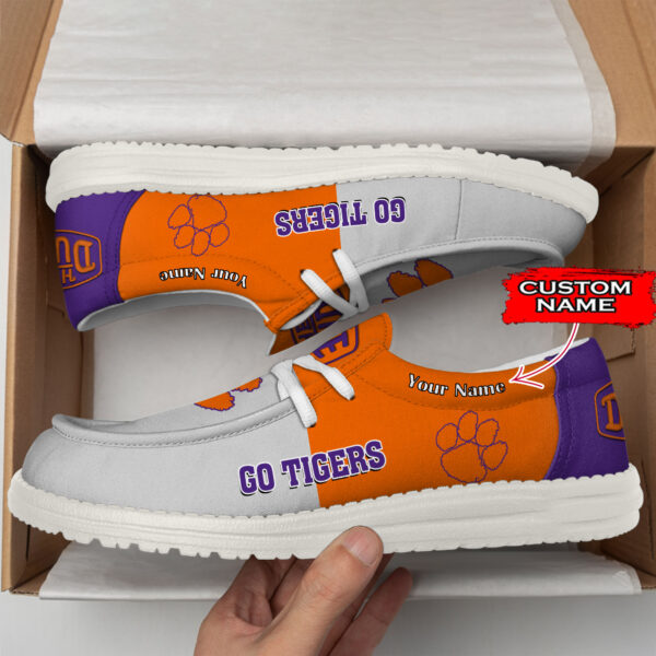 Tubopro Clemson Tigers Personalized Hey Dude Shoes For Men And Women - Image 2
