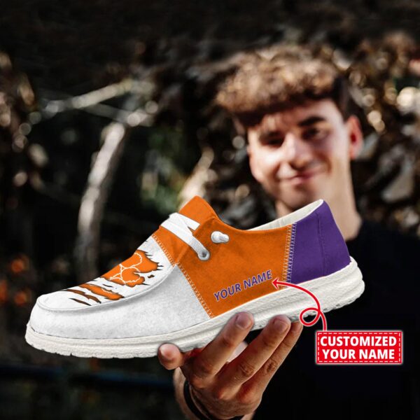 Tubopro Clemson Tigers Personalized Hey Dude Shoes For Men And Women - Image 4