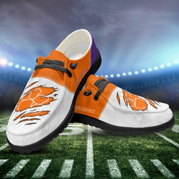 Tubopro Clemson Tigers Personalized Hey Dude Shoes For Men And Women - Image 3