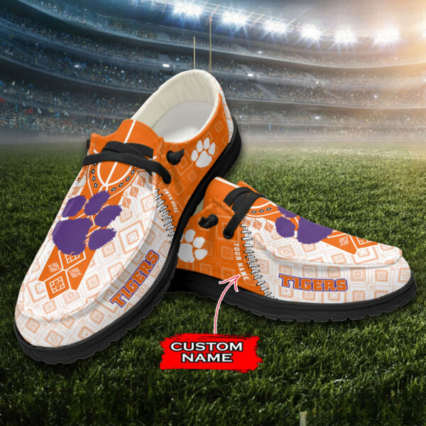Tubopro Clemson Tigers Personalized Hey Dude Shoes For Men And Women - Image 5