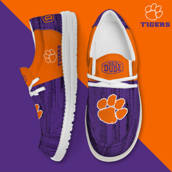 Tubopro Clemson Tigers Personalized Hey Dude Shoes For Men And Women