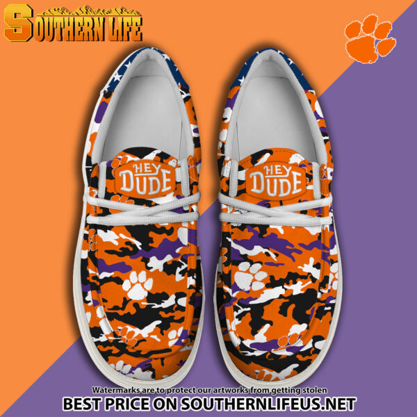Tubopro Clemson Tigers Personalized Hey Dude Shoes For Men And Women