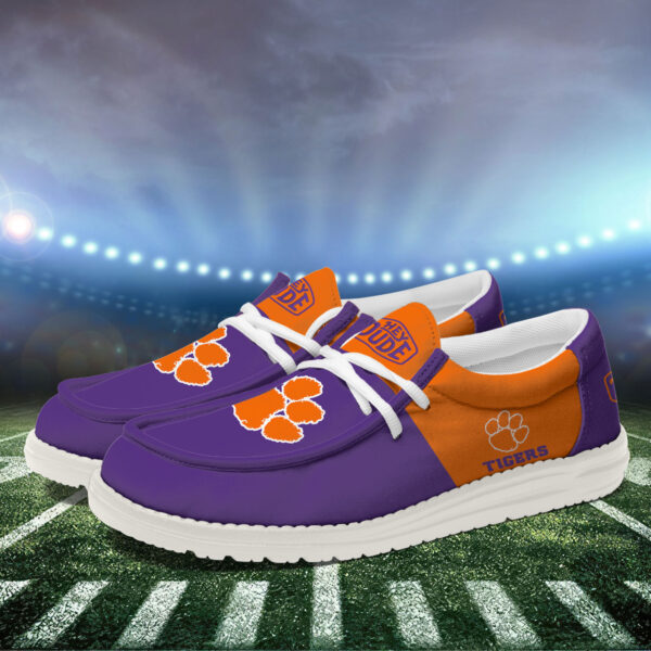 Tubopro Clemson Tigers Personalized Hey Dude Shoes For Men And Women - Image 3
