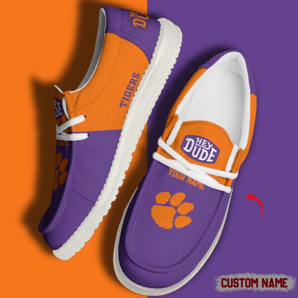 Tubopro Clemson Tigers Personalized Hey Dude Shoes For Men And Women