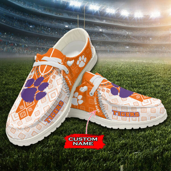 Tubopro Clemson Tigers Personalized Hey Dude Shoes For Men And Women - Image 6