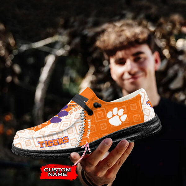 Tubopro Clemson Tigers Personalized Hey Dude Shoes For Men And Women - Image 2