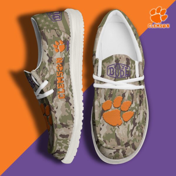Tubopro Clemson Tigers Personalized Hey Dude Shoes For Men And Women