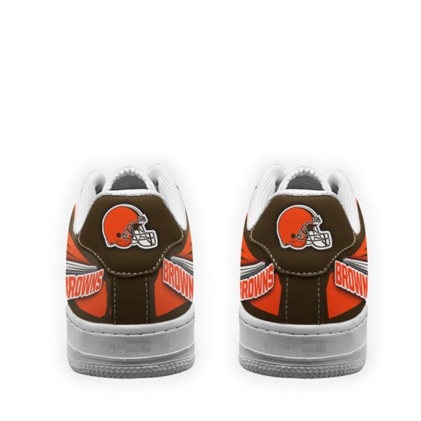 Tubopro Cleveland Browns Air Low-Top Sneakers Shoes For Men And Women - Image 4