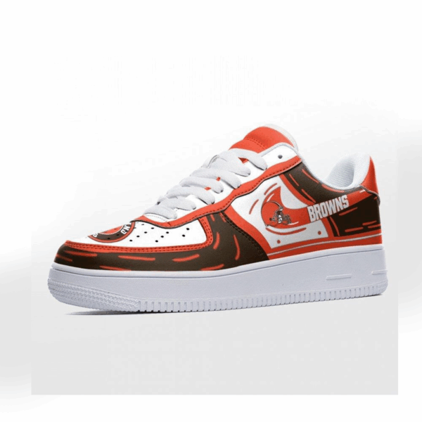 Tubopro Cleveland Browns Air Low-Top Sneakers Shoes For Men And Women - Image 3