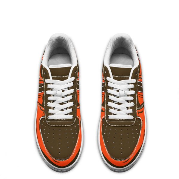 Tubopro Cleveland Browns Air Low-Top Sneakers Shoes For Men And Women - Image 3