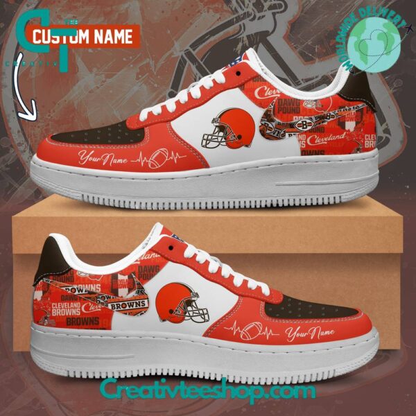Tubopro Cleveland Browns Air Low-Top Sneakers Shoes For Men And Women