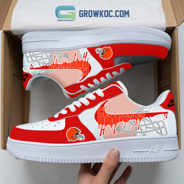 Tubopro Cleveland Browns Air Low-Top Sneakers Shoes For Men And Women