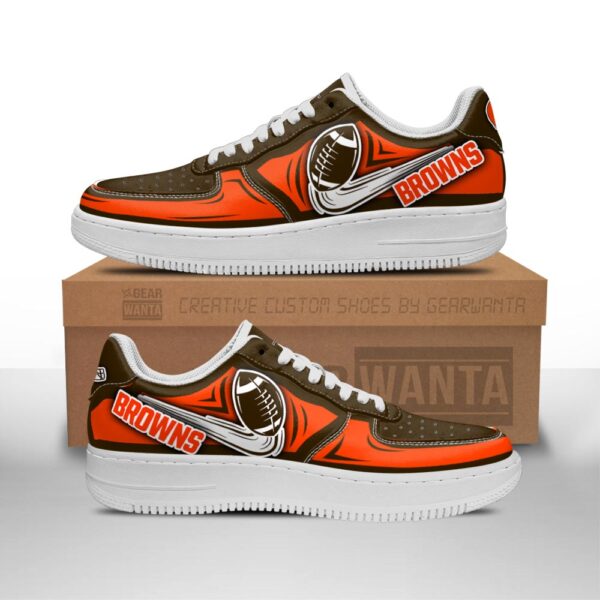 Tubopro Cleveland Browns Air Low-Top Sneakers Shoes For Men And Women