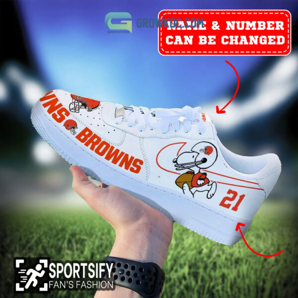Tubopro Cleveland Browns Air Low-Top Sneakers Shoes For Men And Women