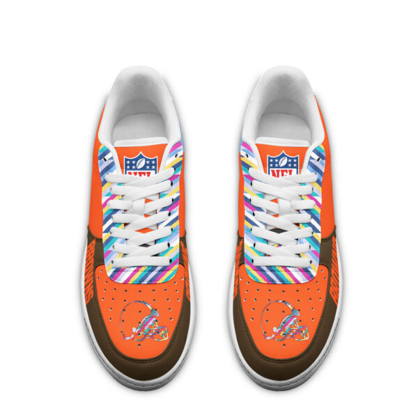 Tubopro Cleveland Browns Air Low-Top Sneakers Shoes For Men And Women - Image 3