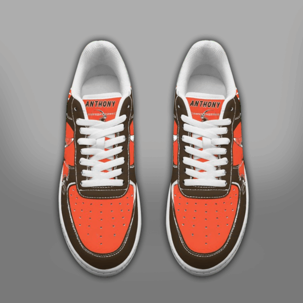 Tubopro Cleveland Browns Air Low-Top Sneakers Shoes For Men And Women - Image 2
