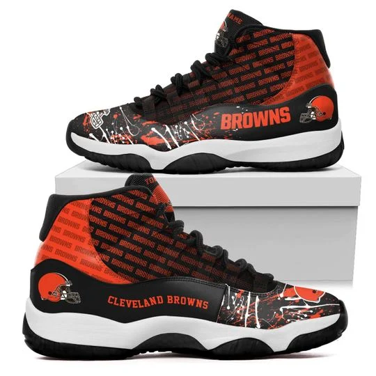 Tubopro Cleveland Browns AJ13 Sneakers Shoes For Men And Women