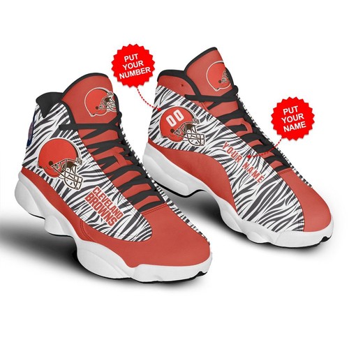 Tubopro Cleveland Browns AJ13 Sneakers Shoes For Men And Women