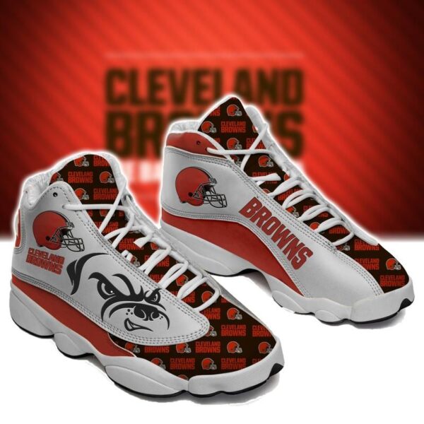 Tubopro Cleveland Browns AJ13 Sneakers Shoes For Men And Women
