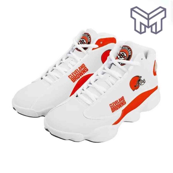 Tubopro Cleveland Browns AJ13 Sneakers Shoes For Men And Women